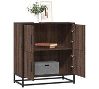Wooden Sideboard Cabinet Cupboard Unit Storage Furniture With Doors & 1 Shelf