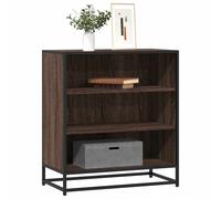 vidaXL Sideboard Brown Oak 68x35x76 cm Engineered Wood and Metal