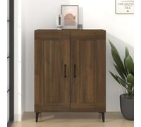 Vidaxl Sideboard Brown Oak 69.5X34X90 Cm Engineered Wood