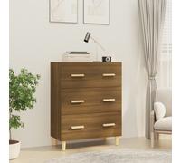 vidaXL Sideboard Brown Oak 70X34X90 Cm Engineered Wood, Brown