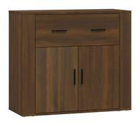 Vidaxl Sideboard Brown Oak 80X33X70 Cm Engineered Wood