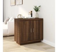 vidaXL Sideboard Brown Oak 80x40x75 cm Engineered Wood