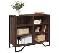 vidaXL Sideboard Brown Oak 91x35.5x74.5 cm Engineered Wood, Brown