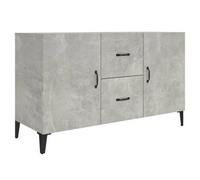 vidaXL Sideboard Concrete Grey 100X36X60 Cm Engineered Wood, Grey