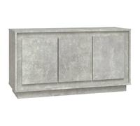 (concrete grey) vidaXL Sideboard Cabinet Cupboard Side Cabinet Home Organiser Engineered Wood