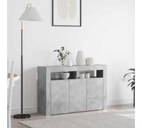 VidaXL Sideboard Concrete Grey 116 X 30 X 75 Cm Engineered Wood