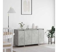 vidaXL Sideboard Concrete Grey 135 x 41 x 75 cm Engineered Wood