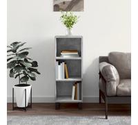 vidaXL Sideboard Concrete Grey 34.5x32.5x90 cm Engineered Wood UK NEW