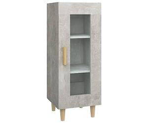 vidaXL Sideboard Concrete Grey 34.5x34x90 cm Engineered Wood