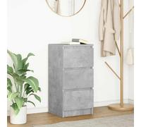 vidaXL Sideboard Concrete Grey 37.5x35x76 cm Engineered Wood