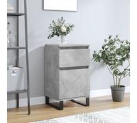 vidaXL Sideboard Concrete Grey 40x35x70 cm Engineered Wood