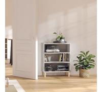 vidaXL Sideboard Concrete Grey Engineered Wood Furniture Storage Side Cabinet