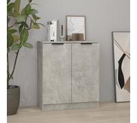 Vidaxl Sideboard Concrete Grey 60X30X70 Cm Engineered Wood
