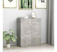 vidaXL Sideboard Concrete Grey 60x30x75 cm Engineered Wood UK