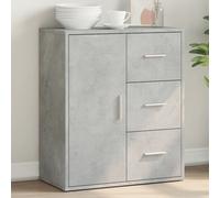 vidaXL Sideboard Concrete Grey 60x31x70 cm Engineered Wood