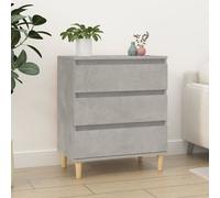 (concrete grey) vidaXL Sideboard Engineered Wood Storage Cabinet Home Organiser Multi Colours