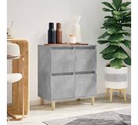 Vidaxl Sideboard Concrete Grey 60X35X70 Cm Engineered Wood, Grey