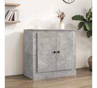 vidaXL Sideboard Concrete Grey 70x35.5x67.5 cm Engineered Wood