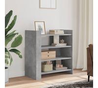 vidaXL Sideboard Concrete Grey 73.5x35x75 cm Engineered Wood