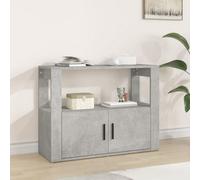 Vidaxl Sideboard Concrete Grey 80X30X60 Cm Engineered Wood