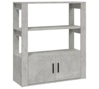 Vidaxl Sideboard Concrete Grey 80X30X90 Cm Engineered Wood