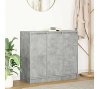 vidaXL Sideboard Concrete Grey 85x34x76 cm Engineered Wood storage cabinet