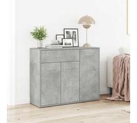Vidaxl Sideboard Concrete Grey 88X30X70 Cm Engineered Wood