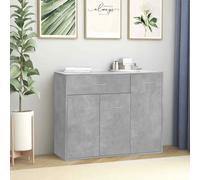 Vidaxl Sideboard Concrete Grey 88X30X70 Cm Engineered Wood Sideboards
