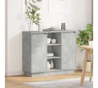 vidaXL Sideboard Concrete Grey 90 x 32 x 75 cm Engineered wood