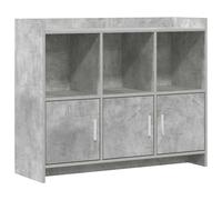 vidaXL Sideboard Concrete Grey 98.5 x 33 x 80 cm Engineered Wood