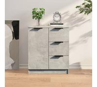 vidaXL Sideboard Concrete Grey Engineered Wood