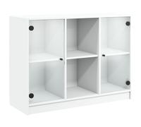 vidaXL Sideboard White 102x37x75.5 cm Engineered Wood