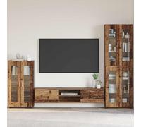 Sideboard FLORIN Old Wood 55.5 x 29 x 100 cm Engineered Wood