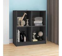 vidaXL Sideboard Grey 70x33x76 cm Solid Pinewood UK