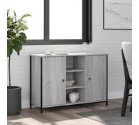vidaXL Sideboard Grey Sonoma 100x35x70 cm Engineered Wood