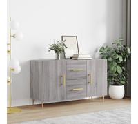 vidaXL Sideboard Grey Sonoma 100x36x60 cm Engineered Wood