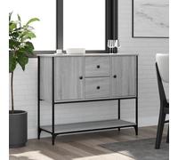 vidaXL Sideboard Grey Sonoma 100x36x85 cm Engineered Wood