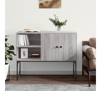 vidaXL Sideboard Grey Sonoma 100x40x79.5 cm Engineered Wood
