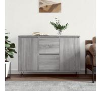 Vidaxl Sideboard Grey Sonoma 101.5X35X70 Cm Engineered Wood