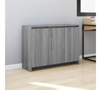 Vidaxl Sideboard Grey Sonoma 102X33X75 Cm Engineered Wood