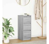 vidaXL Sideboard Grey Sonoma 29.5x34x76 cm Engineered Wood