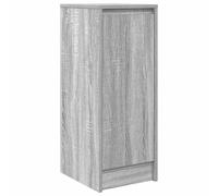 Sideboard Grey Sonoma 29.5x34x76 cm Engineered Wood Storage Cabinet with 1 Shelf