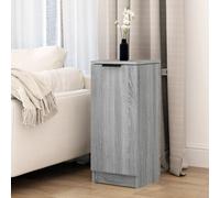 Sideboard Grey Sonoma 30x30x70 cm Engineered Wood Compact Storage Cabinet 1-Door
