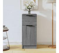 (Grey sonoma, 1) vidaXL Sideboard Cabinet Home Organiser Cupboard Side Cabinet Engineered Wood