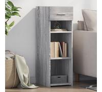 Vidaxl Sideboard Grey Sonoma 30X42.5X93 Cm Engineered Wood