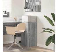 vidaXL Sideboard Grey sonoma 38 x 34.5 x 75 cm Engineered wood