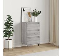 vidaXL Sideboard Grey Sonoma 40x35x70 cm Engineered Wood