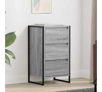 vidaXL Sideboard Grey Sonoma 42 x 36 x 75.5 cm Engineered Wood