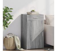 Vidaxl Sideboard Grey Sonoma 50X42.5X93 Cm Engineered Wood