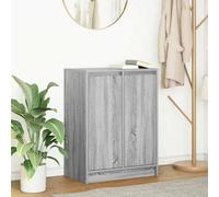 vidaXL Sideboard Grey Sonoma 57x34x76 cm Engineered Wood storage cabinet
